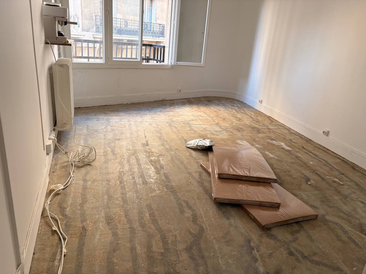 Parquet massif chêne blond