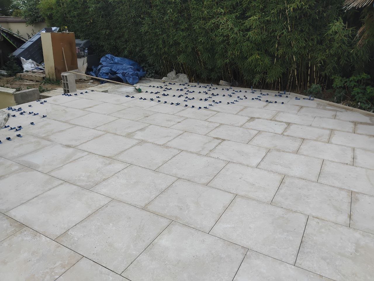 Terrasse en Carrelage